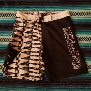 Maui and Sons Hawaii Board Shorts
